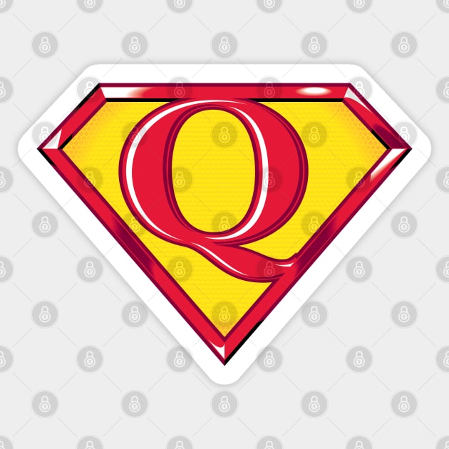 Super Q Sticker by detective651